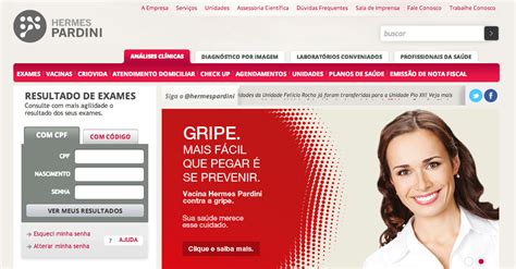 www hermes pardini com br resultado de exame de sangue|resultado hermes pardini online.